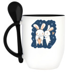 Кружка с ложкой