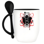 Кружка с ложкой