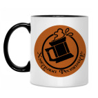 Кружка двухцветная