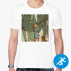 Мужская спортивная футболка