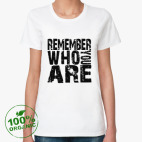 Женская футболка органик