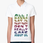 Женская рубашка поло