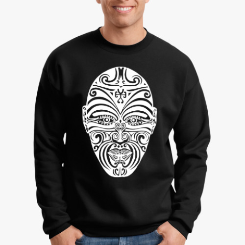 Свитшот с принтом Маори