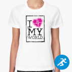 Женская спортивная футболка