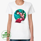 Женская футболка органик