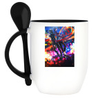 Кружка с ложкой