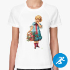 Женская спортивная футболка