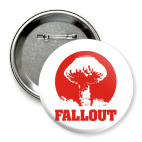 Значок 75 мм  Взрыв