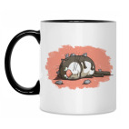 Кружка двухцветная