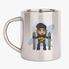 Кружка металлическая