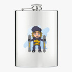 Фляжка стальная