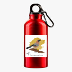 Металлическая бутылка 400 мл UV-DTF