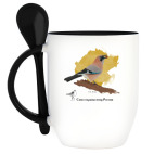 Кружка с ложкой