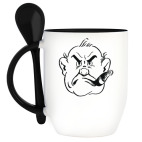 Кружка с ложкой