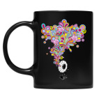 Кружка цветная UV-DTF