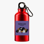 Металлическая бутылка 400 мл UV-DTF