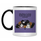 Кружка двухцветная