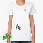 Женская футболка органик