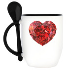 Кружка с ложкой