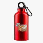 Металлическая бутылка 400 мл UV-DTF