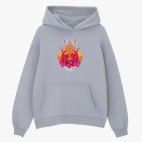 Толстовка худи оверсайз