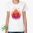 Женская футболка органик