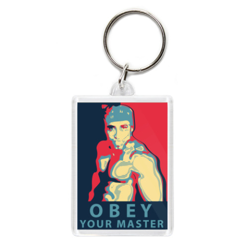 Брелок с принтом Безудержный Рикардо зафлексил