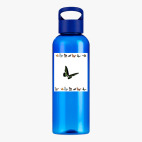 Прозрачная спортивная бутылка