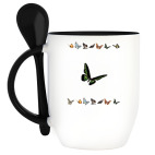 Кружка с ложкой