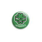 Значок 25 мм LuckyGrass EvilClover