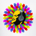 Ленин в наушниках. Звезды коммунизма.