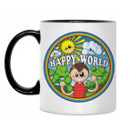 Кружка двухцветная