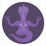 Animal Zen: D is for Dragon