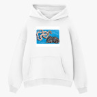 Толстовка худи оверсайз