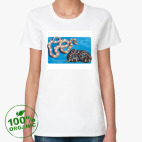 Женская футболка органик