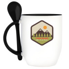 Кружка с ложкой