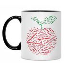 Кружка двухцветная