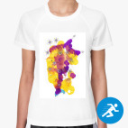 Женская спортивная футболка