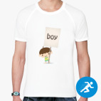 Мужская спортивная футболка