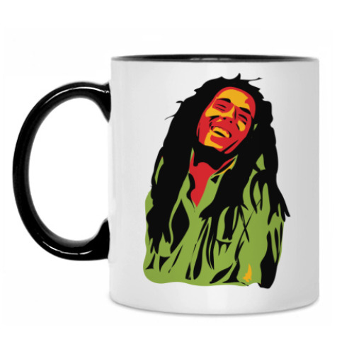 Кружка с принтом Marley