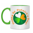 Двухцветная кружка 'St. Patrick's Day'