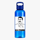 Прозрачная спортивная бутылка