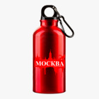 Металлическая бутылка 400 мл UV-DTF