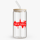 Банка с бамбуковой крышкой