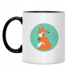 Кружка двухцветная