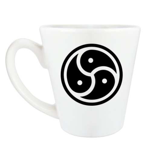 Чашка Латте с принтом BDSM