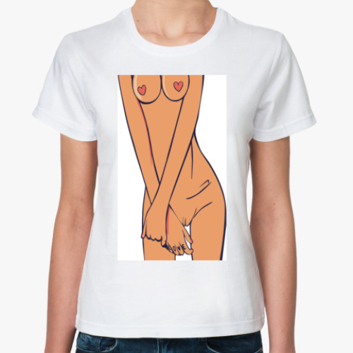 Классическая футболка с принтом  iLife