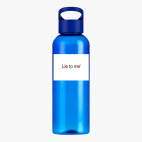 Прозрачная спортивная бутылка