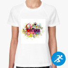 Женская спортивная футболка