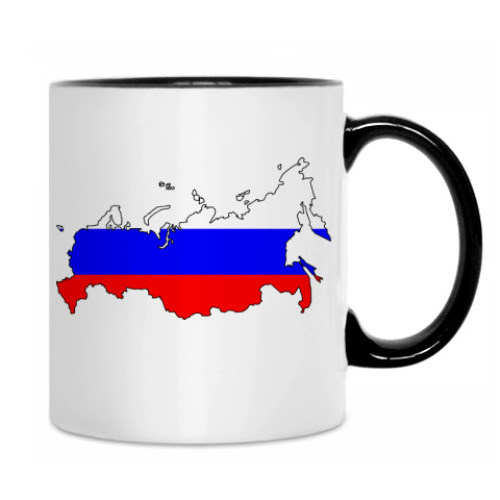 Кружка с принтом Герб России